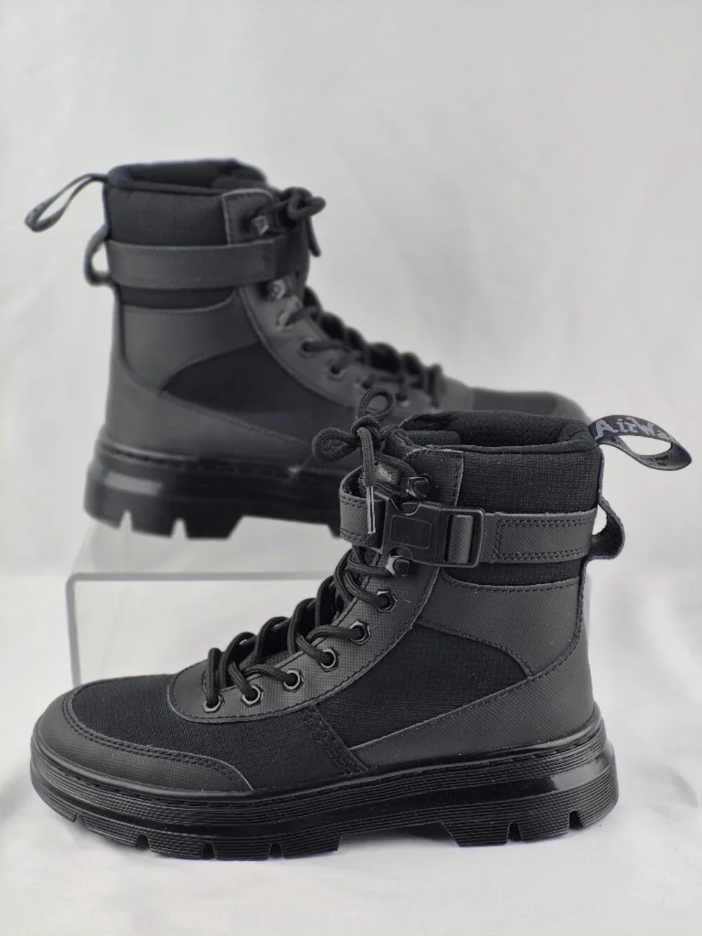 Dr. Martins CombsTech Poly Casual Boots  Black Men's Size 7